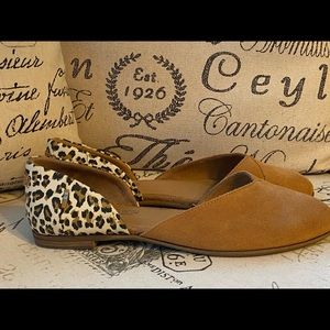 Toms Cheetah print Flats